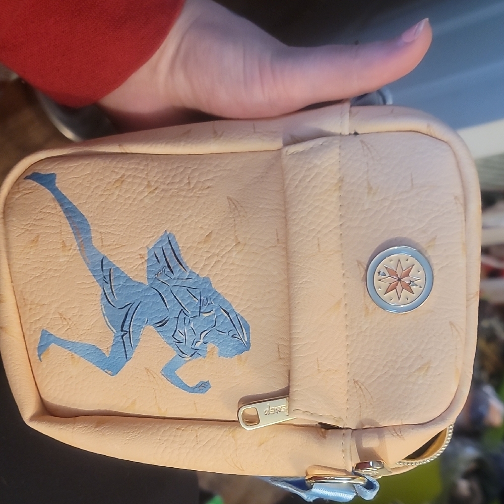 Disney Crossbody Bag with Blue Character Design